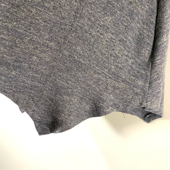 LOGO Lori Goldstein gray space Dye Henley Tunic - Picture 7 of 12